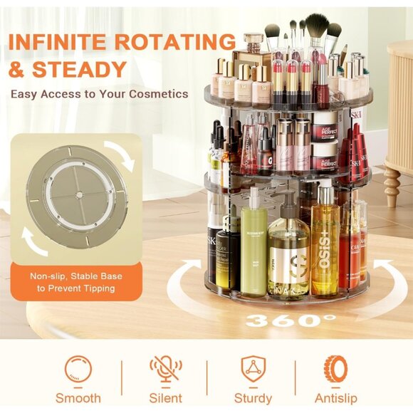 NEW Vanity Organizer | Grey - Picture 6 of 6